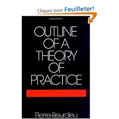 Outline of a Theory of Practice