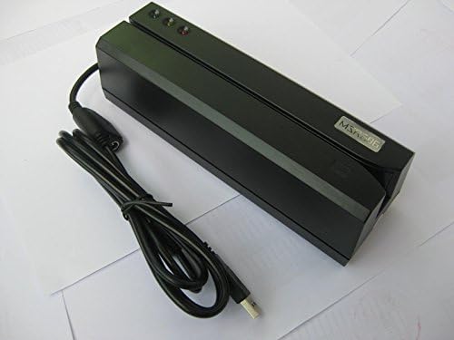 DHL Bundle Shipment Msr606 Magnetic Stripe Card Reader Writer with Software Free + Minidx4b Bluetooth Magnetic Stripe Card Reader Encoder, Data Collector