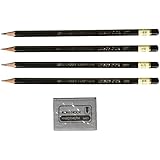 KOH-I-NOOR Toison D'or 4 Pencil Set with Eraser (FA1900.4SET)