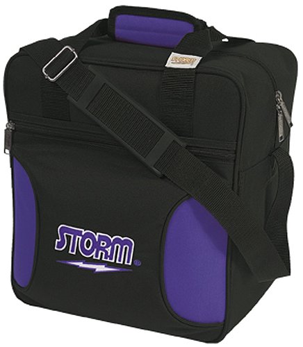 Storm Solo 1 Ball Tote Black Purple
