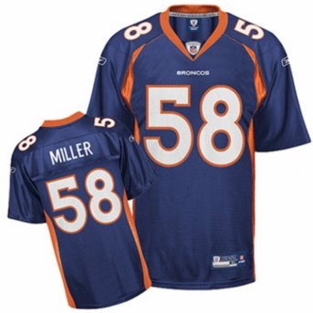 Reebok Von Miller Denver Broncos Replica Football NFL Trikot (L)