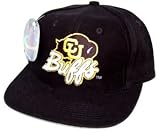 Colorado University Buffs Cotton Snapback Adjustable Hat Cap- Black