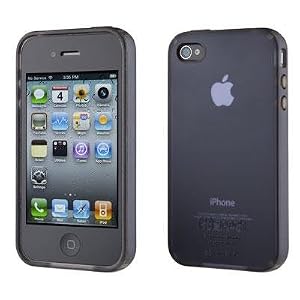 Speck Products See Thru Hard Plastic Case for iPhone 4 (Black)
