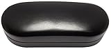 Sunglass Case - Hard Metal Core Flip Top Eyeglass Storage Case for Large - Extra Large Sunglasses / Eyeglasses - Classic Style For Men & Women - Prote