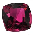 Pink Tourmaline 9x9 MM Cushion Brilliant Cut: 3.95 Carats
