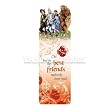 Poppy Field Glitter Bookmark