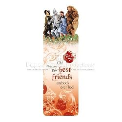 Poppy Field Glitter Bookmark