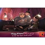 (24x36) Despicable Me Movie Gru & Girls Poster Print