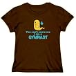 You can't scare me, I am a Gymnast Sports Womens T-Shirt (Brown, Sizes X-Small - XXX-Large)
