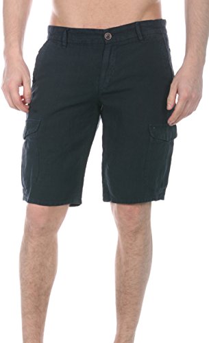 BOSS Orange Men's Schwinn Regular-Fit Linen Cargo Short
