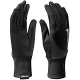 Nike Men's Element Thermal 2.0 Run Gloves (Large, Black/Anthracite)
