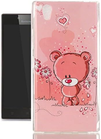 For Lenovo P70 , Adorable Style Ultra Thin Soft Flexible Silicone TPU Protective Skin Back Case Cover for Lenovo P70 5.0"