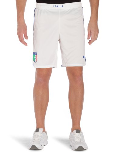 PUMA Herren Fu&szlig;ballshorts Italia Home & Away, white, L, 740362 02 Preisvergleich