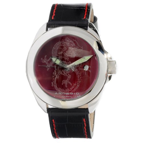 Android Men's Tattooed Banker Dragon Edition Automatic Leather Strap Watch