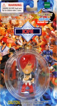 Childrens Toyshop  Toys : Street Fighter, Capcom Vs. SNK Millennium Fight 2000 Keychai-- IORI