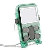 Clip-On Crystal Case w / Belt Clip & Back Stand for Creative Zen Vision M, Green