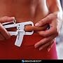 Body Fat Tester Kit - Includes Fat Caliper and Measure Chart