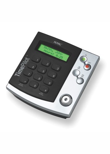 Royal Machines TimePilot PC-Based Time Management System using i-Button Technology and Time Management Software
