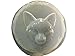 Round Siamese Cat Stepping Stone Concrete or Plaster Mold 1346
