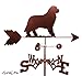 Hand Made NEWFOUNDLAND DOG GARDEN Stake Weathervane ~NEW~