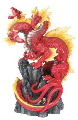 Volcano Dragon Figurine
