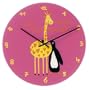Nextime Wall Clock, 13.8", glass, "Ben and Gracy"