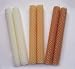 100% Beeswax Candles - One Pair of 8\