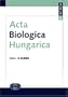 Acta Biologica Hungarica - Incls Index