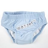 Produkt-Bild: natubini Windel Badehose "Wasserbombe hellblau"aquabini, Gr. 62/68 - 86