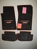 2010 Camaro Floor Mats 4 Embroidered Red SS