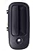 PT Auto Warehouse GM-3902A-RR - Outside Exterior Outer Sliding Door Handle, Textured Black - Passenger Side Rear