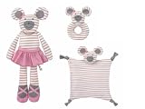 Apple Park Farm Blankie, Rattle and Doll Bundle