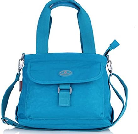 Monroza B143 Women's High Capacity Waterproof Nylon Handbag Crossbody Bag (4 Colors)