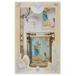 Boy's 3 Year Presentation Set in Spanish with Candle, Rosary, Missal, and Picture Frame