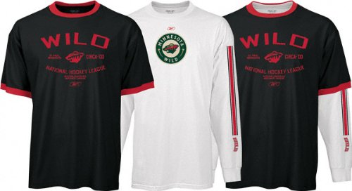 Minnesota Wild Short/Long Sleeve Combo Pack