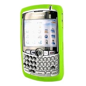 OEM Blackberry Curve Silicone Case - Green
