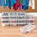 Set of 12 Clear Shoe Boxes