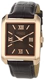 Caravelle by Bulova Men's 44A100 Rose-Tone and Brown Color Scheme Watch