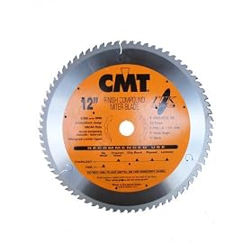 CMT 253.072.12 12 x 72 Tooth, 5 8 Bore, ITK, .110 Kerf, Finish Compound Miter Saw Blade by CMT