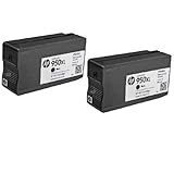 HP 950XL Black Twin Pack in Retail Packaging CR317BN
