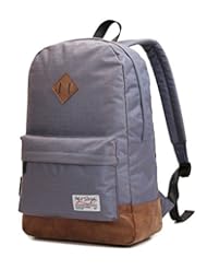 Apparel: HotStyle CHRIS New Classical Vintage College School Laptop Backpack Bag Pack Super Cute for School H273 (dusty blue)