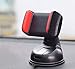 TRUE LINE Automotive Dashboard Car Windshield Cell Phone Holder Mounting Kit Clamp (Black/RED)