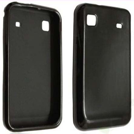 Premium Black TPU Case for Samsung i9000 Galaxy S / Samsung Vibrant (T-Mobile)
