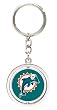 Miami Dolphins Spinning Keychain