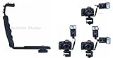 Ardinbir Flash Bracket for Canon, Nikon, Panasonic, Olympus, Sony, Leica, F ....