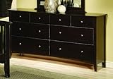 Cappuccino Finish Bed Room Dresser Wood Bedroom Chest