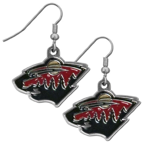 NHL Minnesota Wild Dangle Earrings
