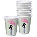 Mod Mom Baby Shower Plastic Cup 8ct