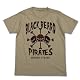 ワンピース 黒ひげ海賊団Tシャツ サンドカーキ サイズ:L ワンピース 黒ひげ海賊団Tシャツ サンドカーキ サイズ:L