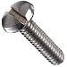 Stainless Steel Machine Screw, Binding Head, Slotted Drive
